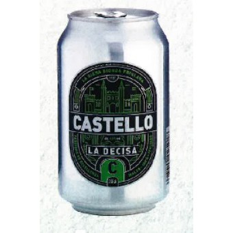 BIRRA CASTELLO LATTINA CL33-4,8