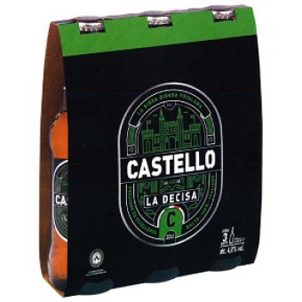 BIRRA CASTELLO BTG CL 33X3  4,8