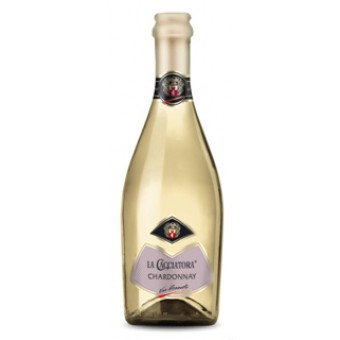 VINO CHARDONNAY FRIZZANTELA CACCIATORA CL. 75