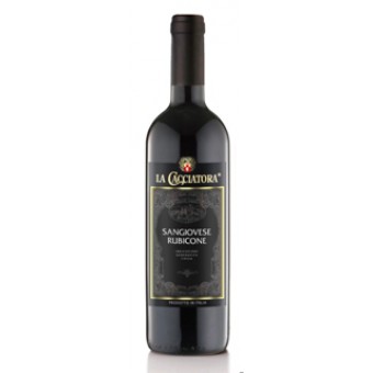 VINO SANGIOVESE RUBICONEIGT LA CACCIATORA CL 75