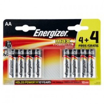 PILA ALK ENERGIZER V1. 5STILO 4+4